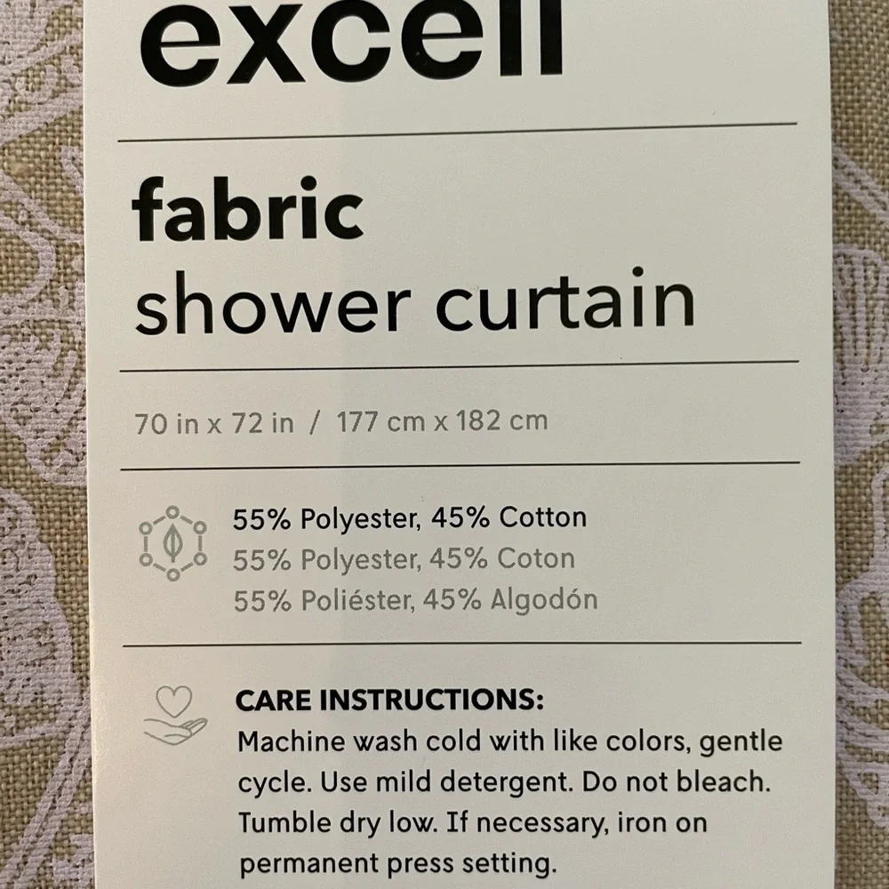 Coastal shower curtain